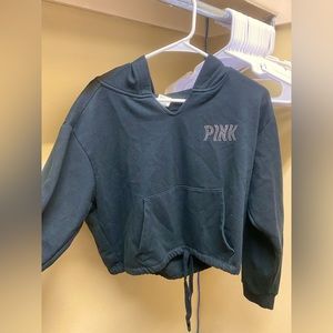 Limited edition VS PINK cropped hoodie